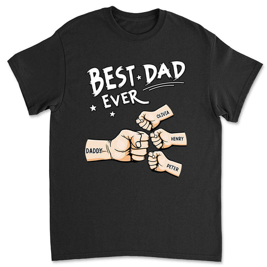 Best Dad - Personalized Custom Shirt
