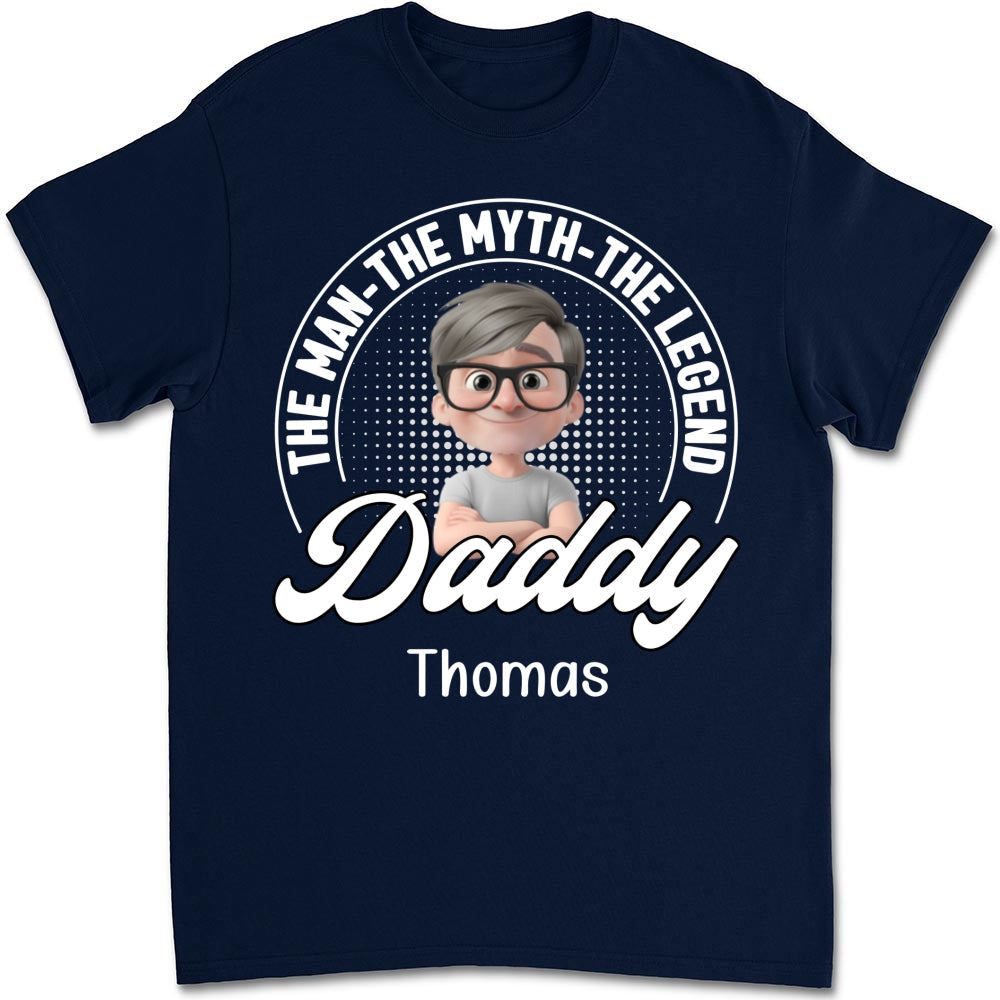 The Legend Dad - Personalized Custom Shirt