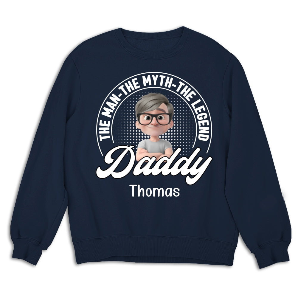 The Legend Dad - Personalized Custom Shirt