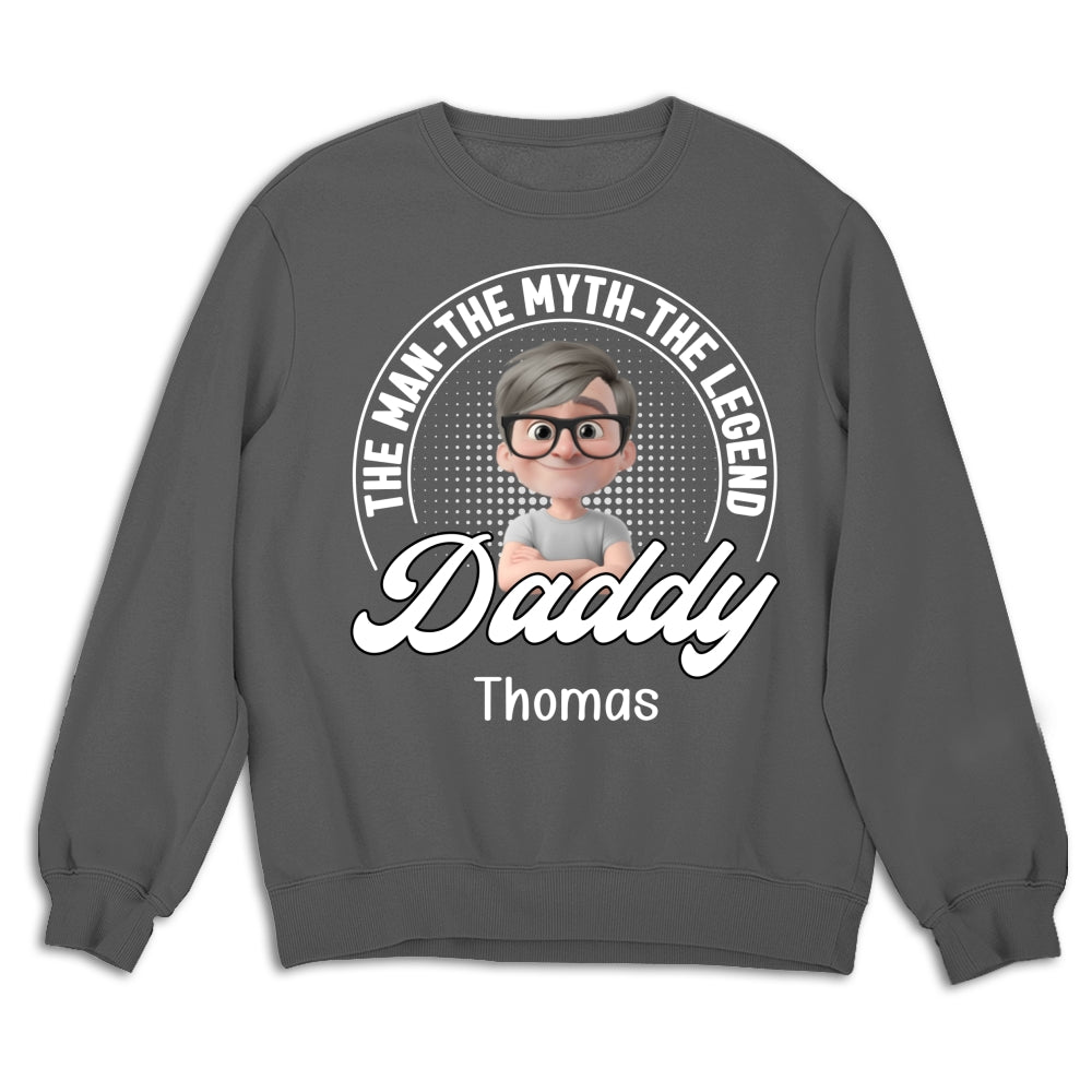 The Legend Dad - Personalized Custom Shirt