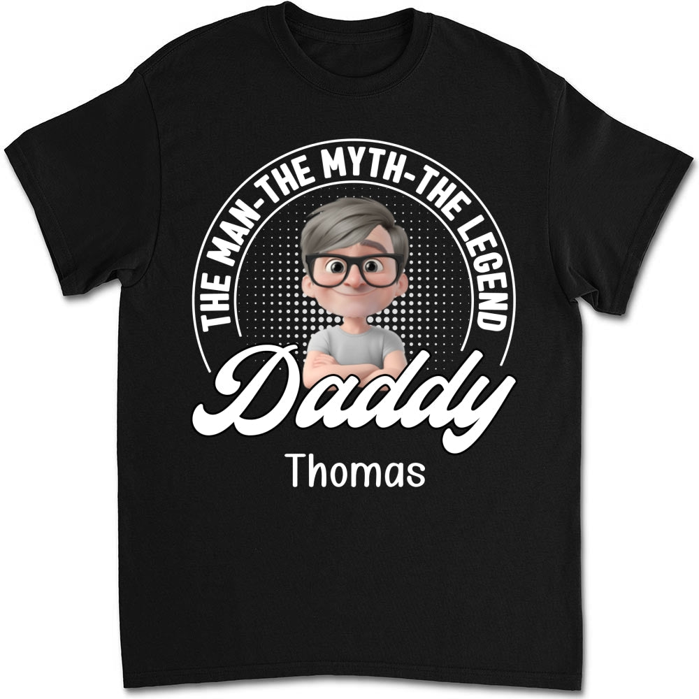 The Legend Dad - Personalized Custom Shirt