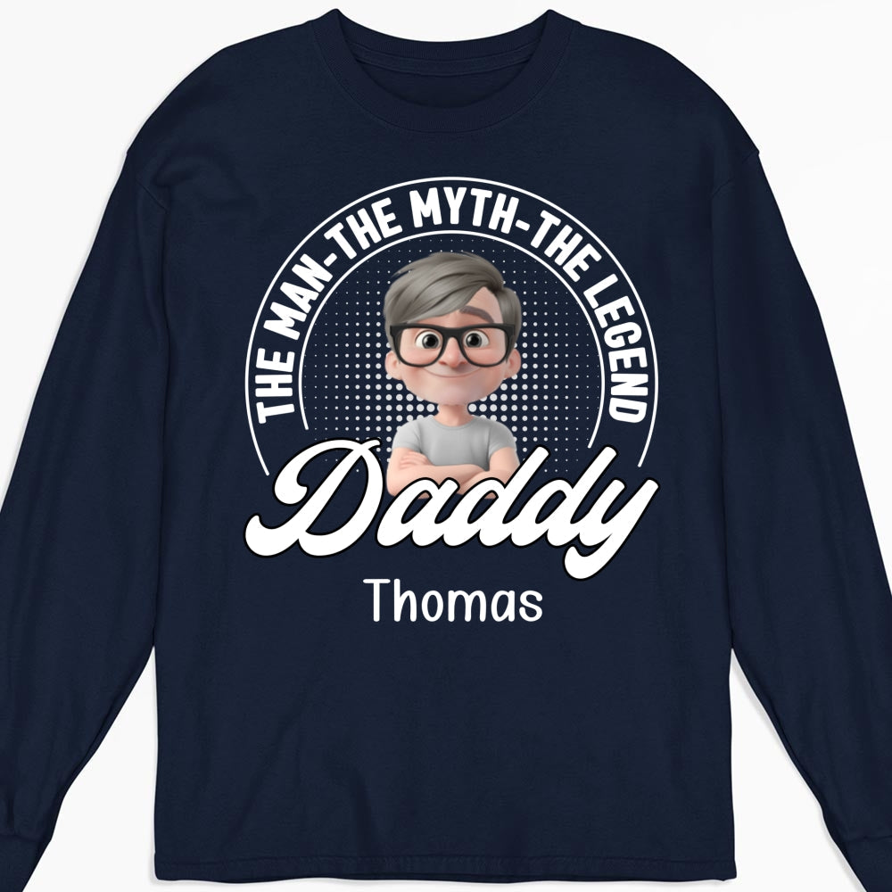 The Legend Dad - Personalized Custom Shirt