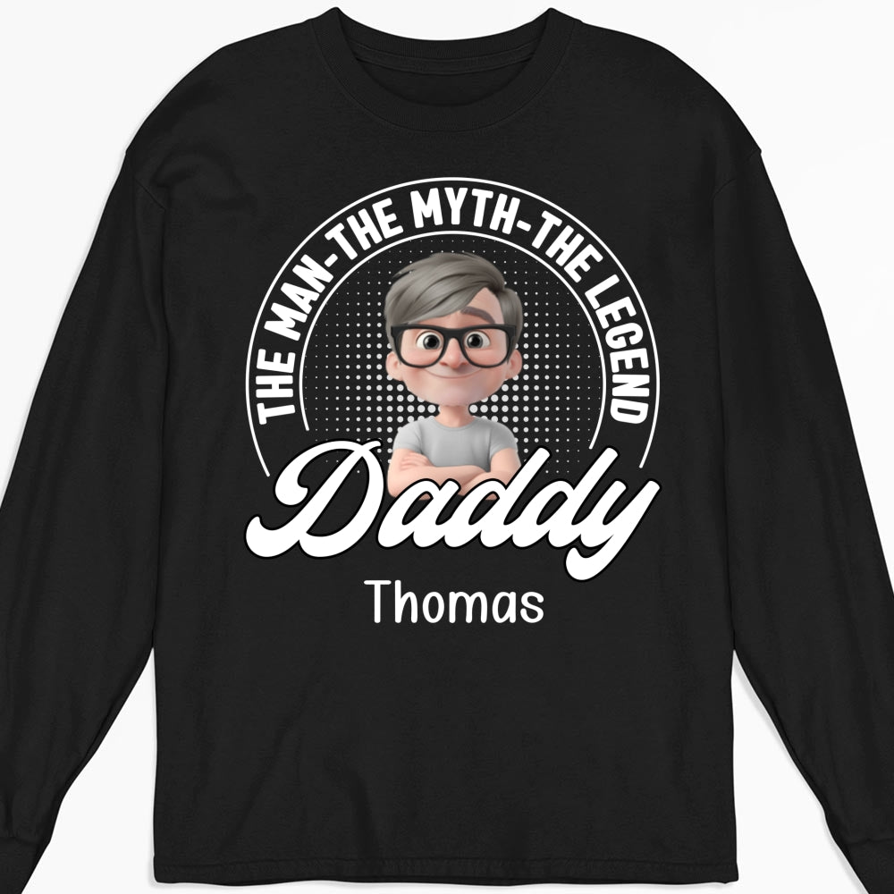The Legend Dad - Personalized Custom Shirt
