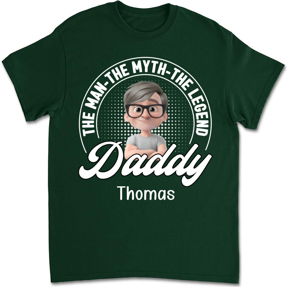 The Legend Dad - Personalized Custom Shirt