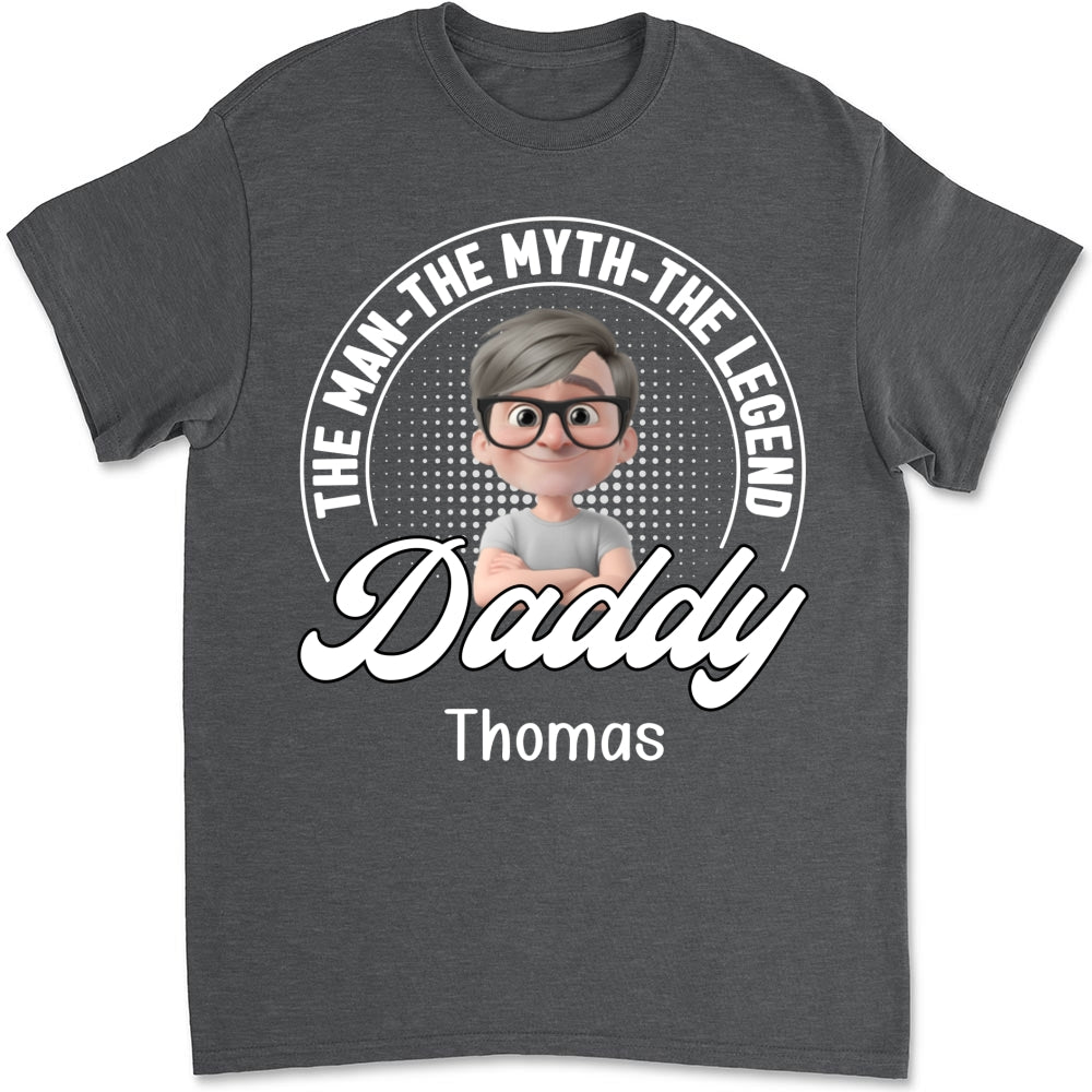 The Legend Dad - Personalized Custom Shirt