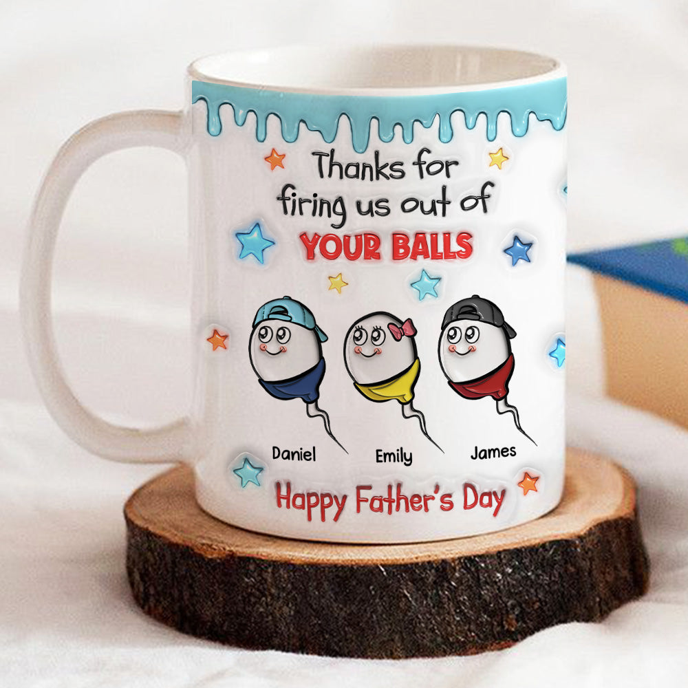 Born From Your Legendary Aim - Personalized Custom 3D Inflated Effect Mug