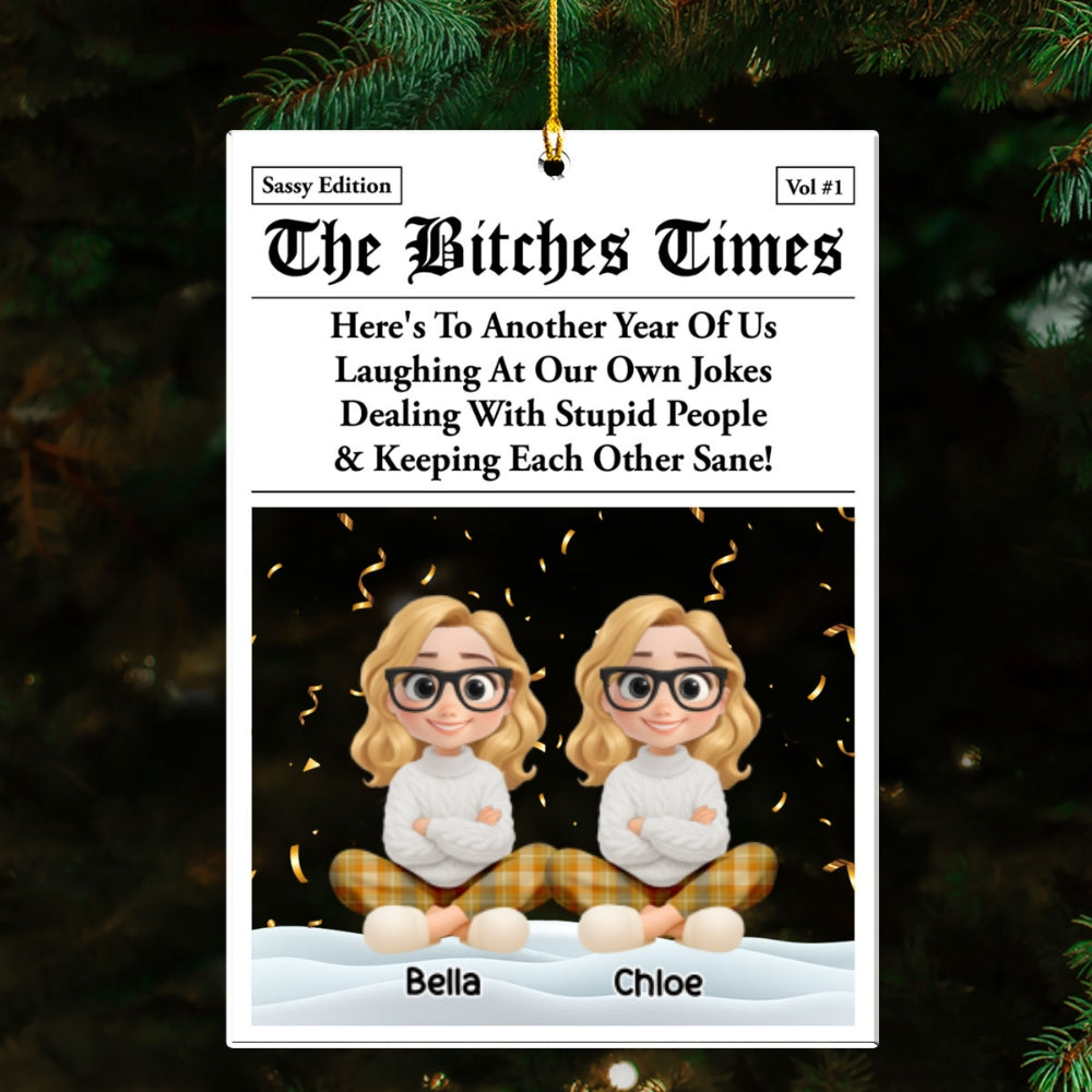 Bad Decisions Make Great Stories - Personalized Custom Acrylic Ornament