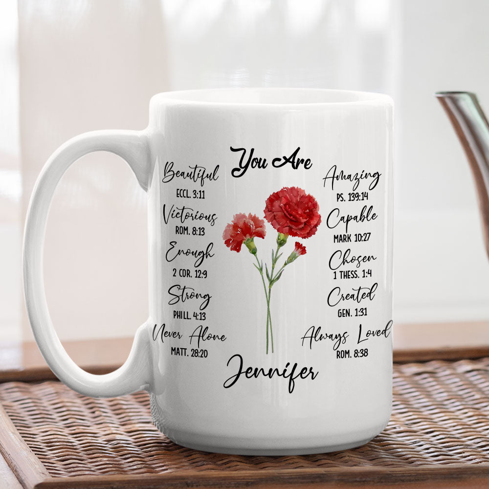 Bloom Where You Are Planted - Personalized Custom Mug
