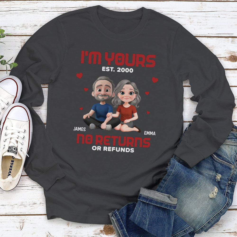I Am Yours EST - Personalized Custom Shirt