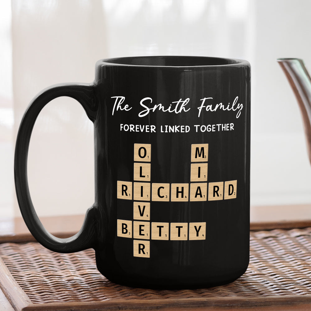 Family Bonds Grow Strong Forever - Personalized Custom Coffee Mug
