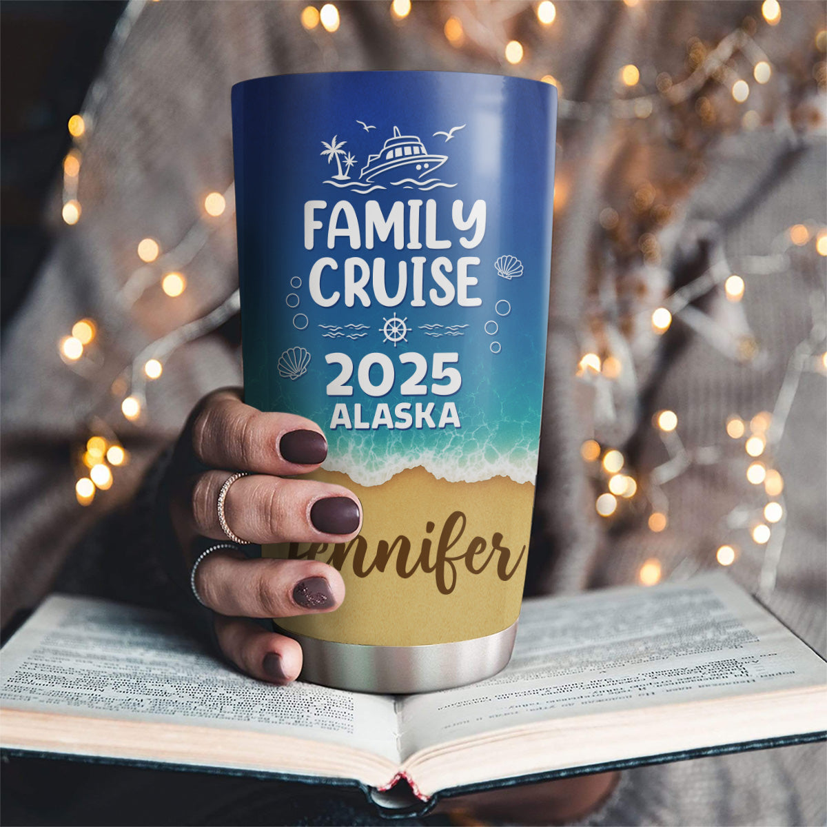 Family Cruise - Personalized Custom Tumbler