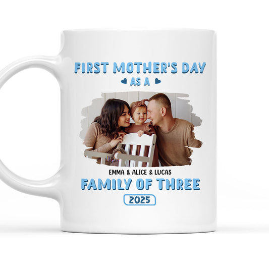 First Mother Day Photo - Personalized Custom Coffee Mug