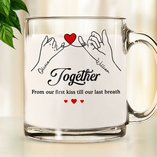 I Love You Forever - Personalized Custom Glass Mug