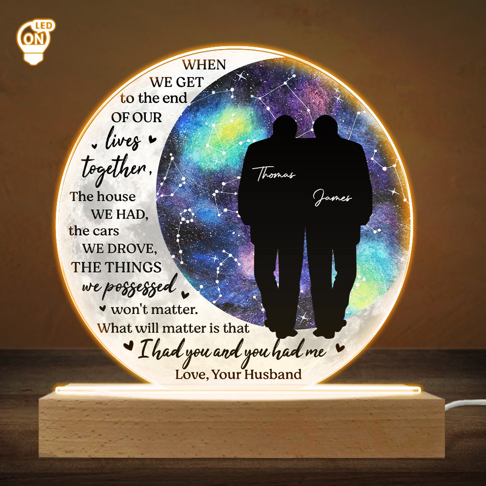 I Always Love You - Personalized Custom LED Light