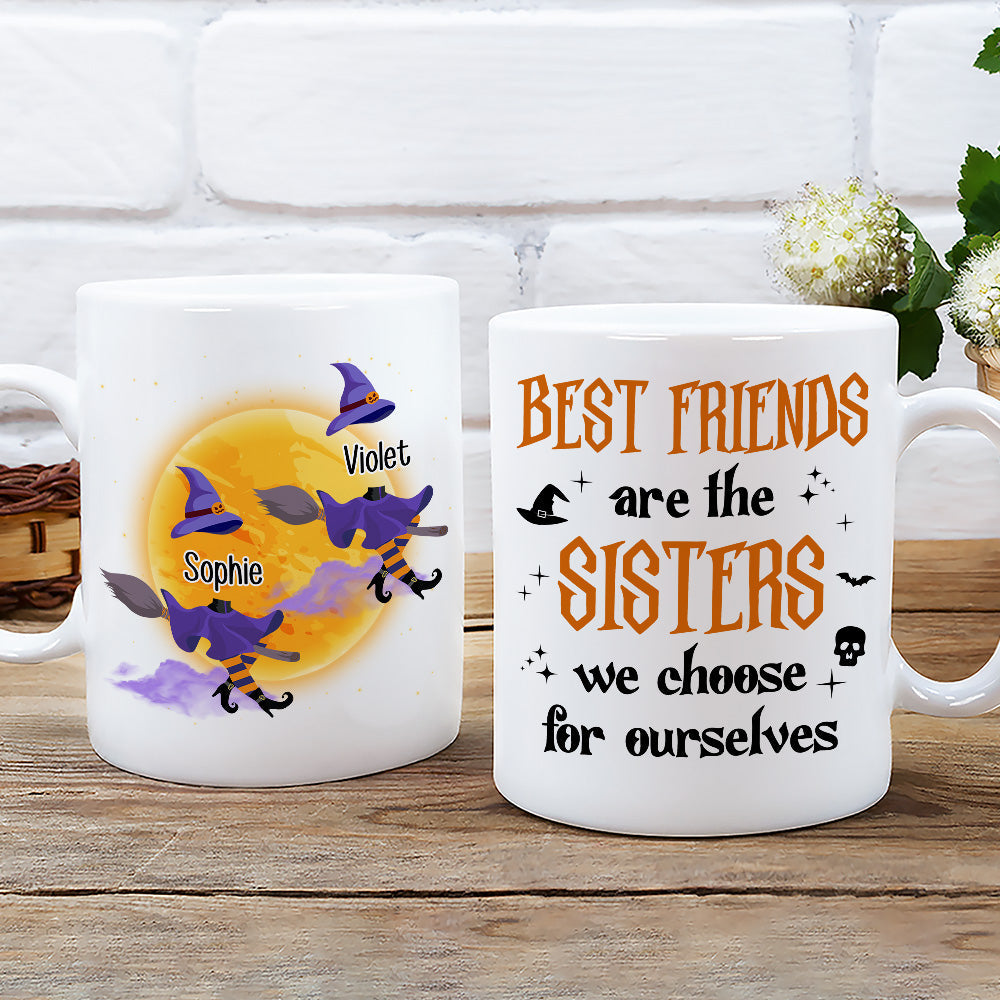 Witch Bestie - Personalized Custom Coffee Mug