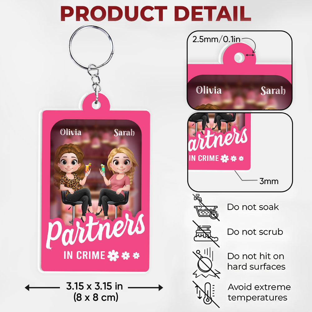 In My World - Personalized Custom Acrylic Keychain