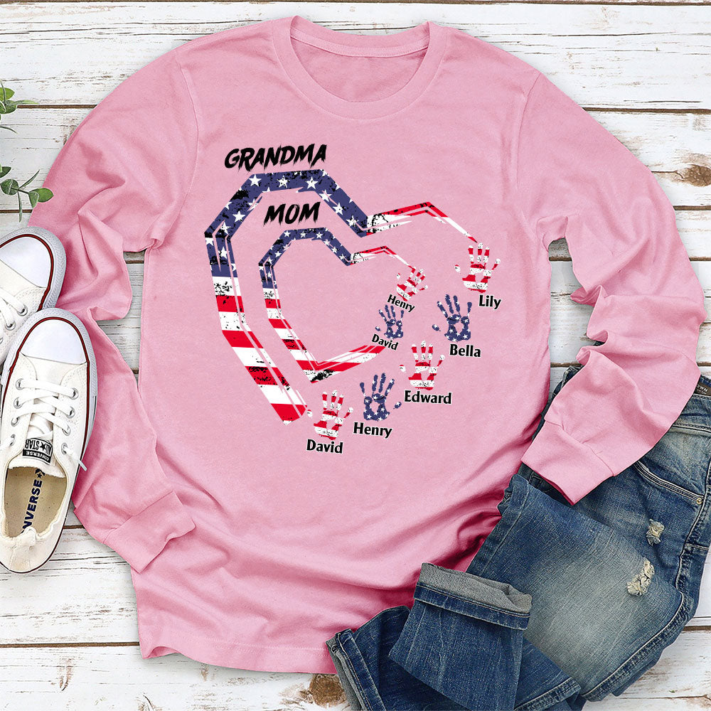 We Love You Grandma - Personalized Custom Shirt