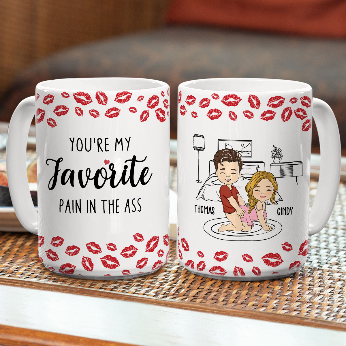 My Favourite Pain Husband - Personalized Custom Mug
