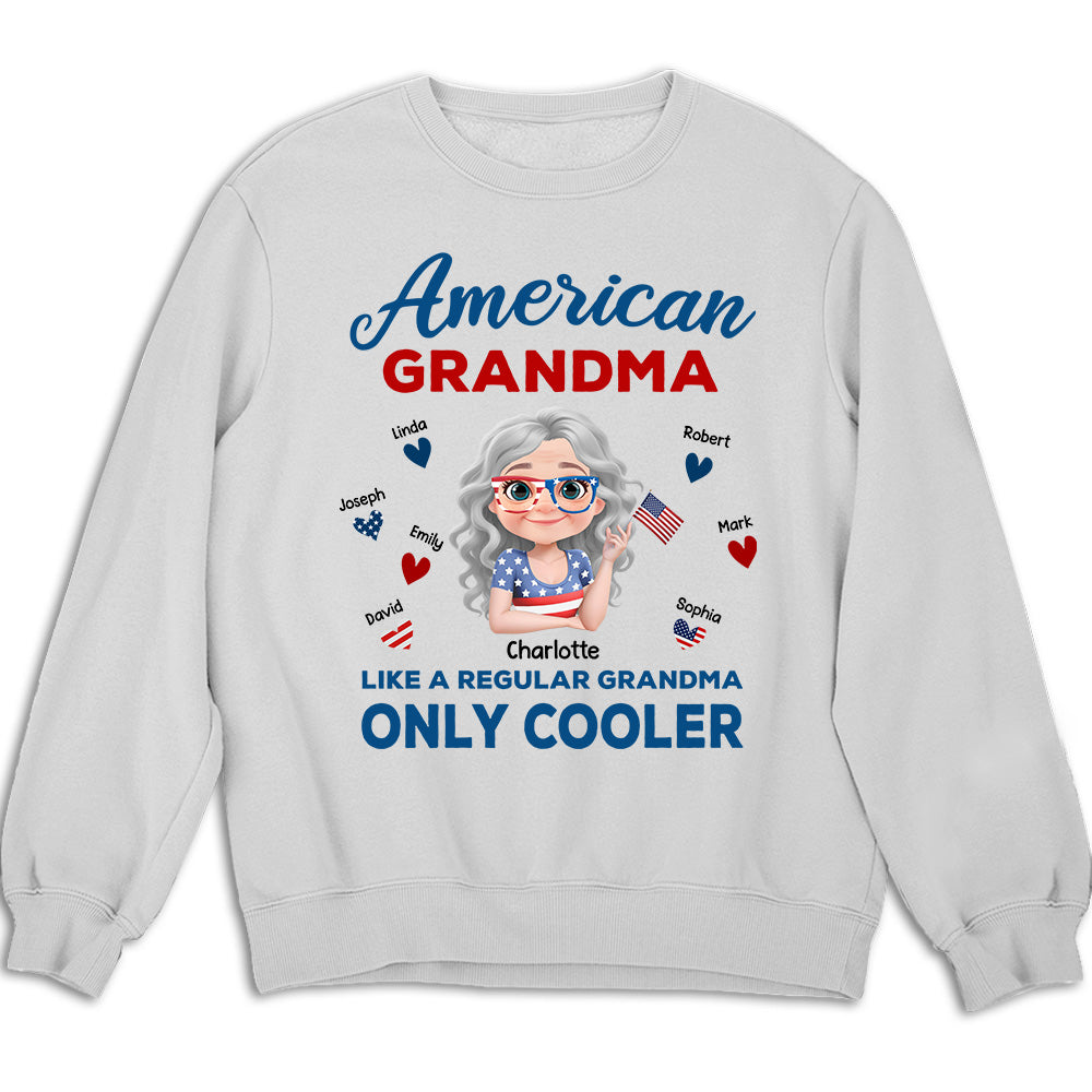 Cooler Grandma - Personalized Custom Shirt