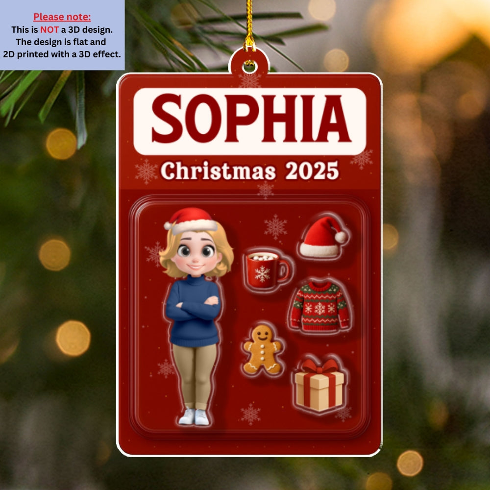 Christmas Kit - Personalized Custom Acrylic Ornament