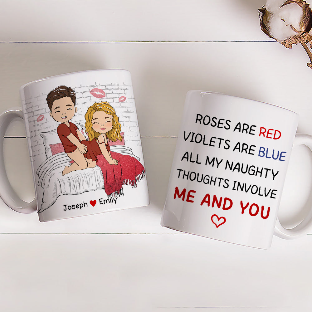 Involve Me And You - Personalized Custom Coffee Mug