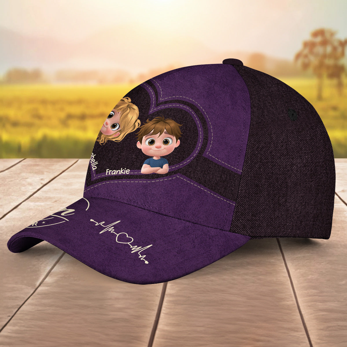 Worlds Best Mom Ever Today - Personalized Custom Classic Cap