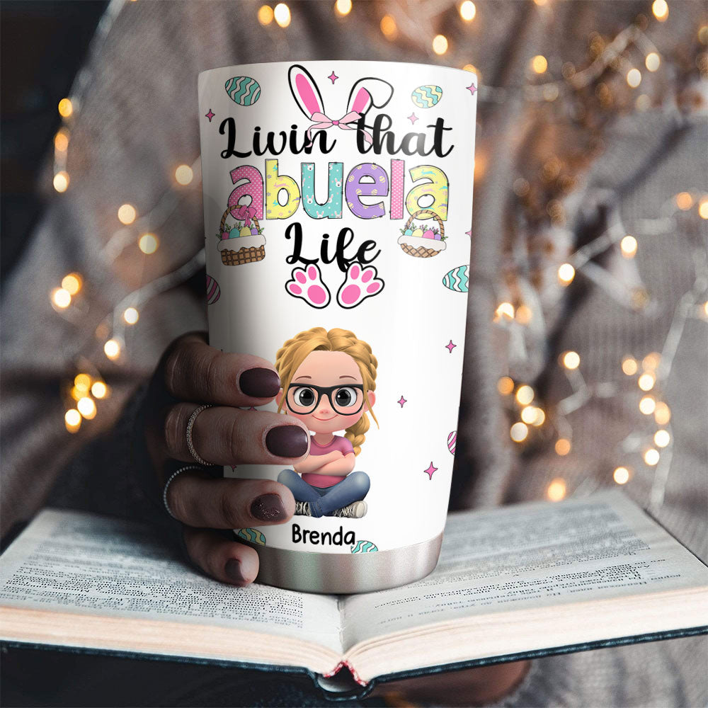 Living That Grandma Life  - Personalized Custom Tumbler