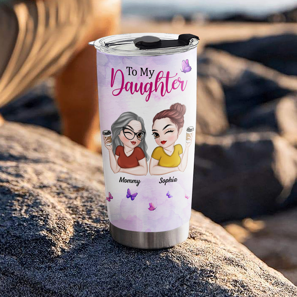 Listen To Your Heart - Personalized Custom Tumbler