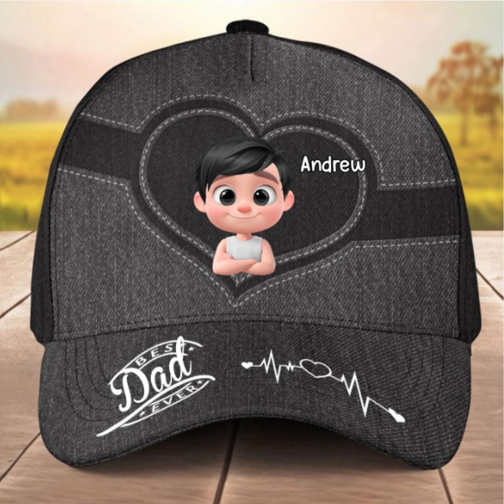 Dad Of The Year Today - Personalized Custom Classic Cap