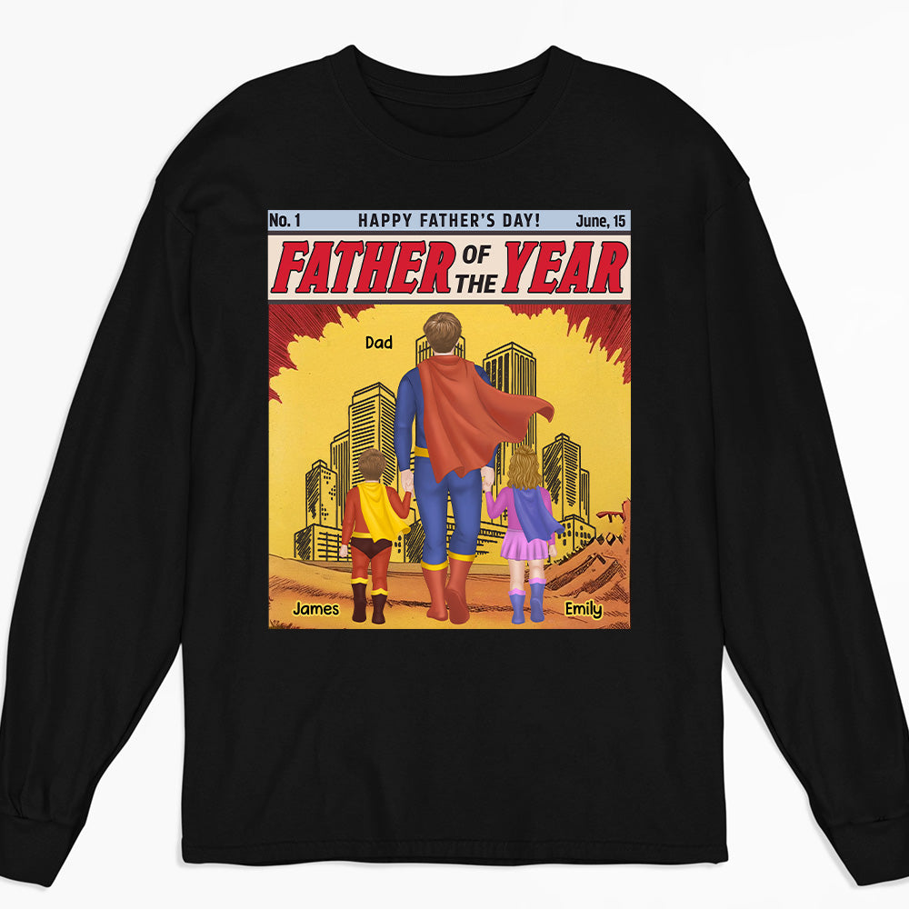  Best Dad In The Universe- Personalized Custom Shirt