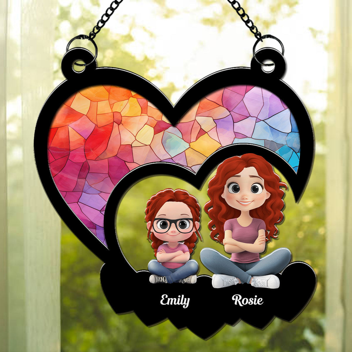 Forever Together - Personalized Custom Suncatcher