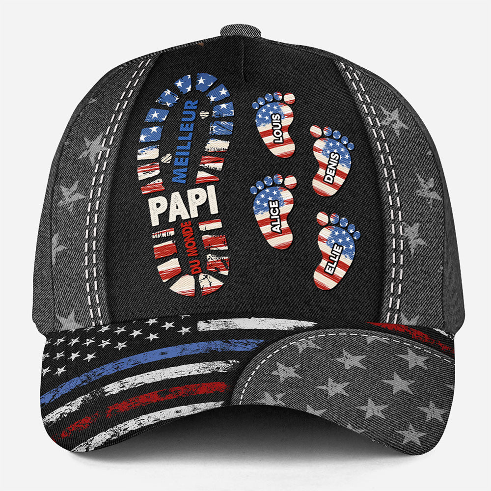 Best Dad - Personalized Custom Classic Cap