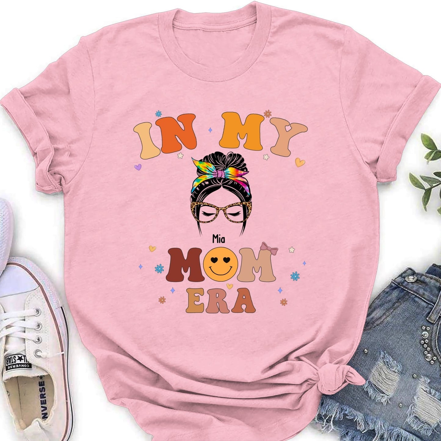 In My Mom Era - Personalized Custom Shirt