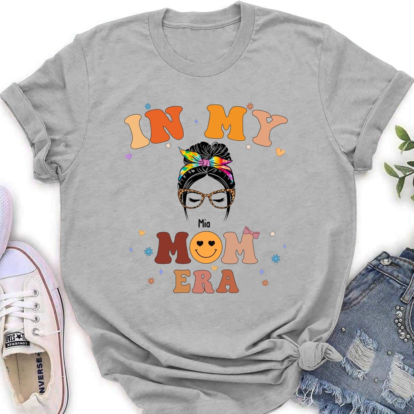 In My Mom Era - Personalized Custom Shirt