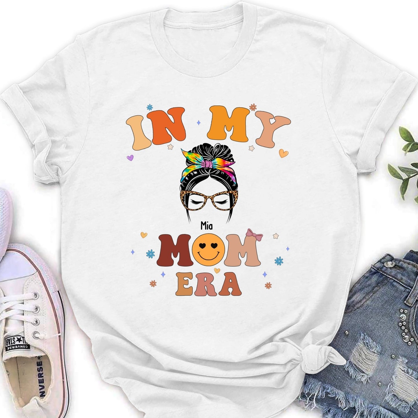 In My Mom Era - Personalized Custom Shirt