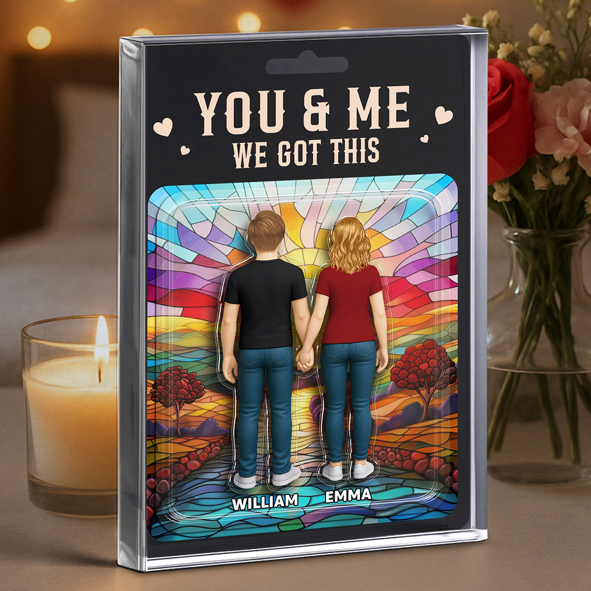 You & Me We Got This - Personalized Custom Acrylic Plaque