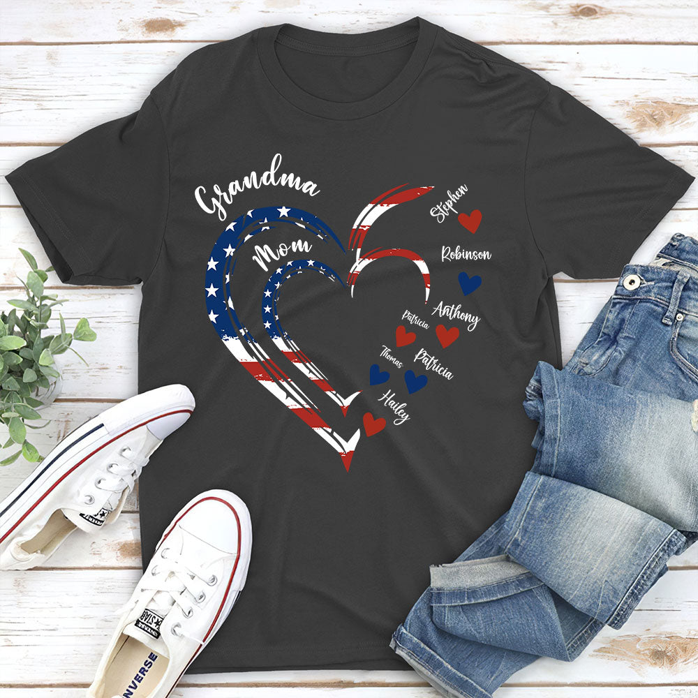 Home Is Where Grandma Is - Personalized Custom Shirt