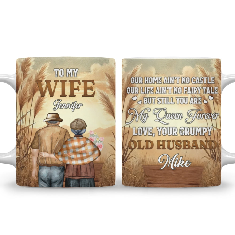 You Are My Queen Forever - Personalized Custom Coffee Mug