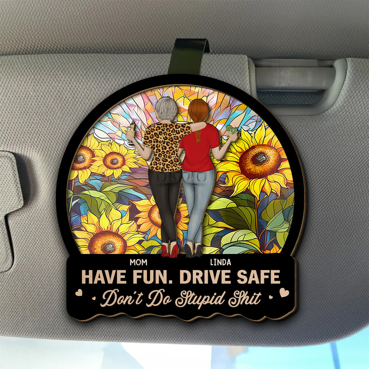 Have Fun Drive Safe Teens - Personalized Custom Car Visor Clip