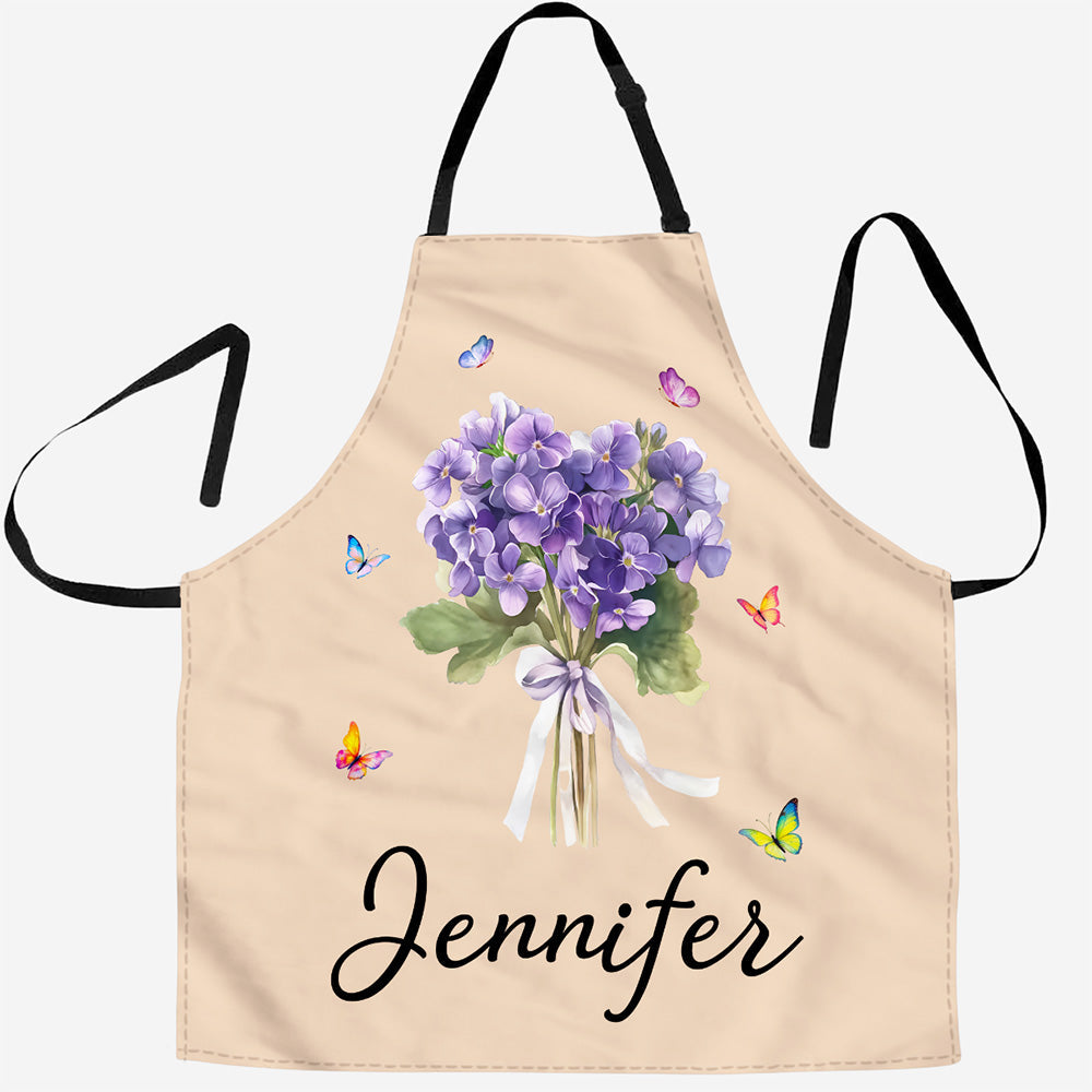 Beautiful Flower - Personalized Custom Apron
