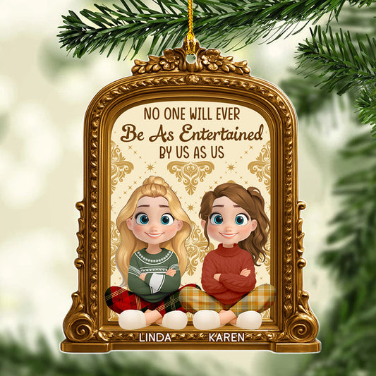 Rocking Around The Christmas Tree - Personalized Custom Acrylic Ornament