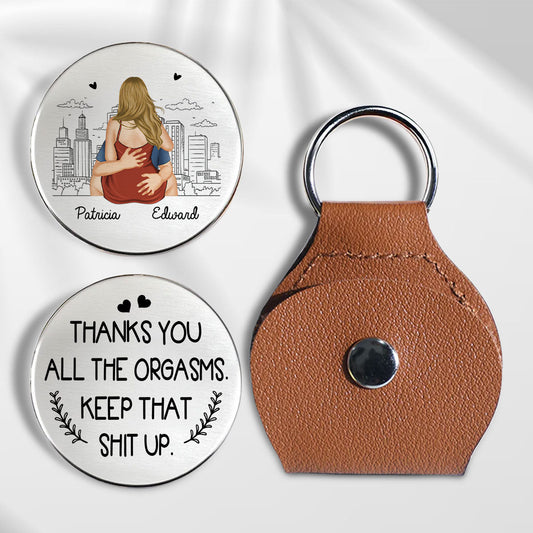 Thanks For All The Orgasms - Personalized Custom Pocket Hug