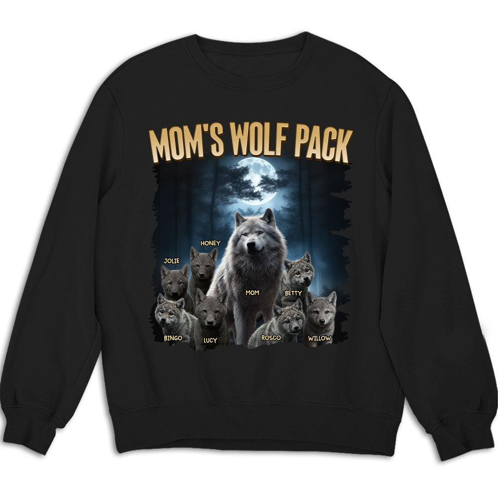 Mama Wolf Pack - Personalized Custom Shirt