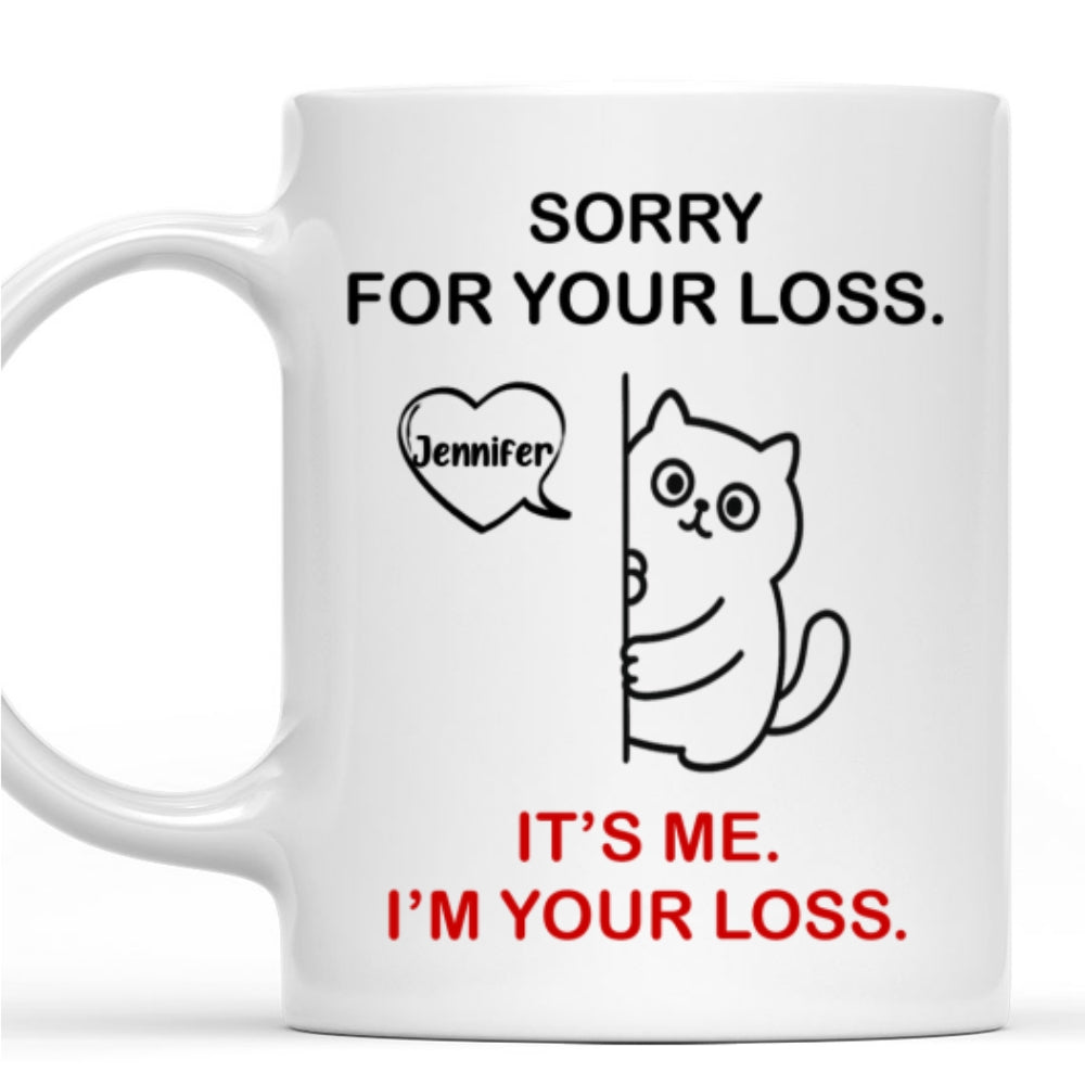 Look Who You Just Lost - Personalized Custom Coffee Mug