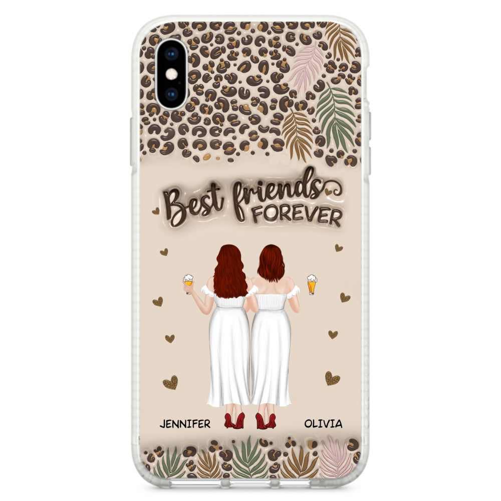 Bestie Forever - Personalized Custom 3D Inflated Effect Phone Case