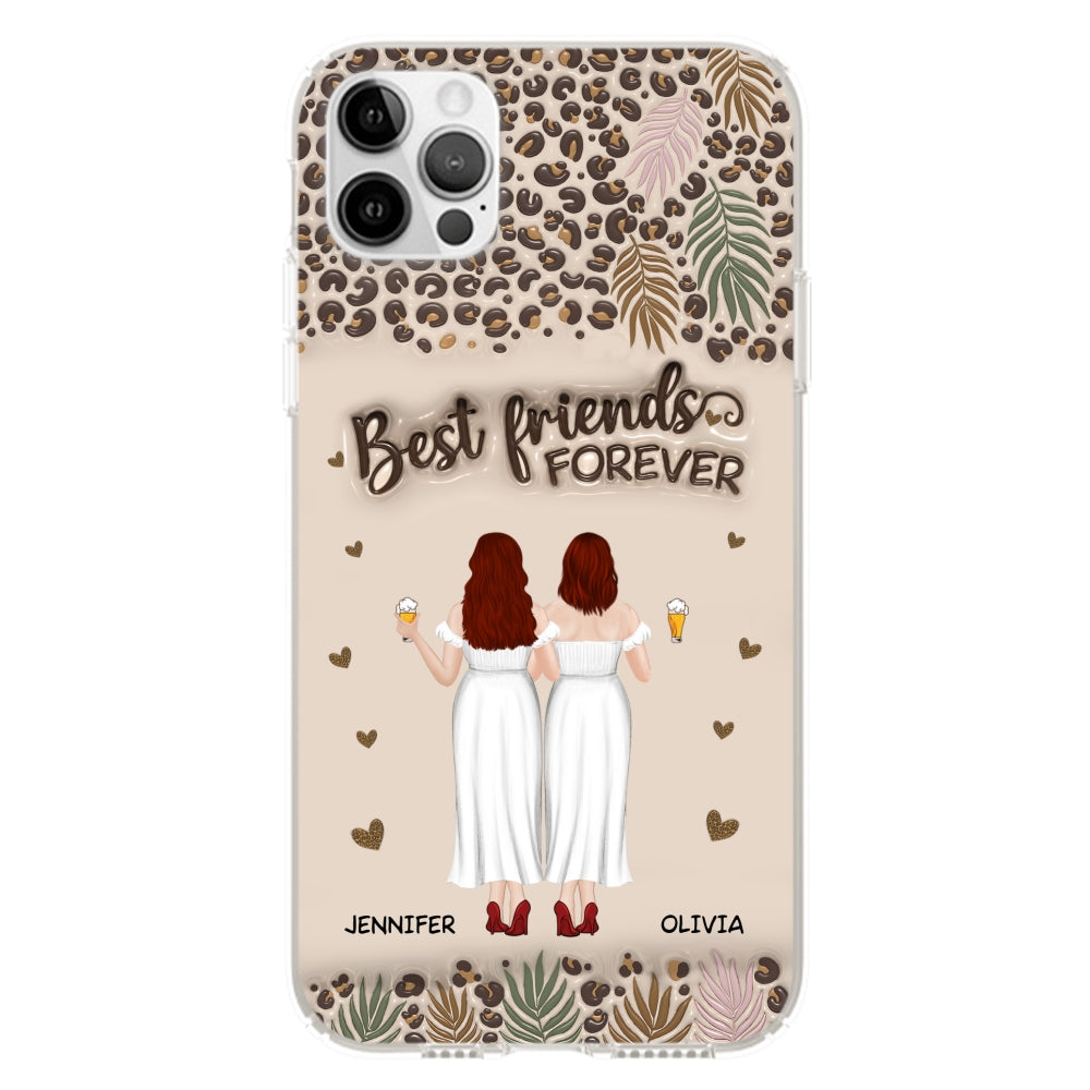 Bestie Forever - Personalized Custom 3D Inflated Effect Phone Case
