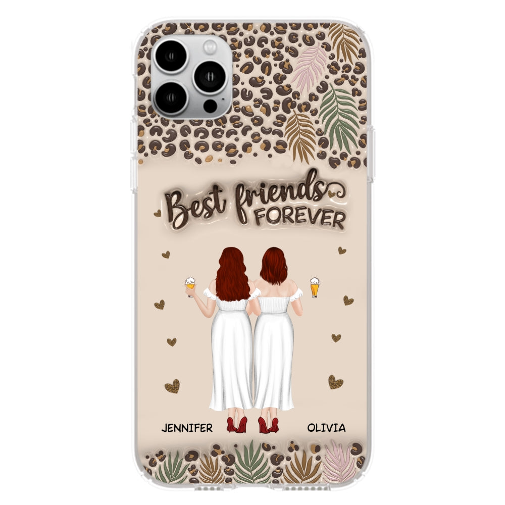 Bestie Forever - Personalized Custom 3D Inflated Effect Phone Case