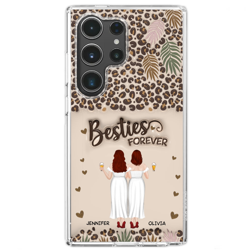 Bestie Forever - Personalized Custom 3D Inflated Effect Phone Case
