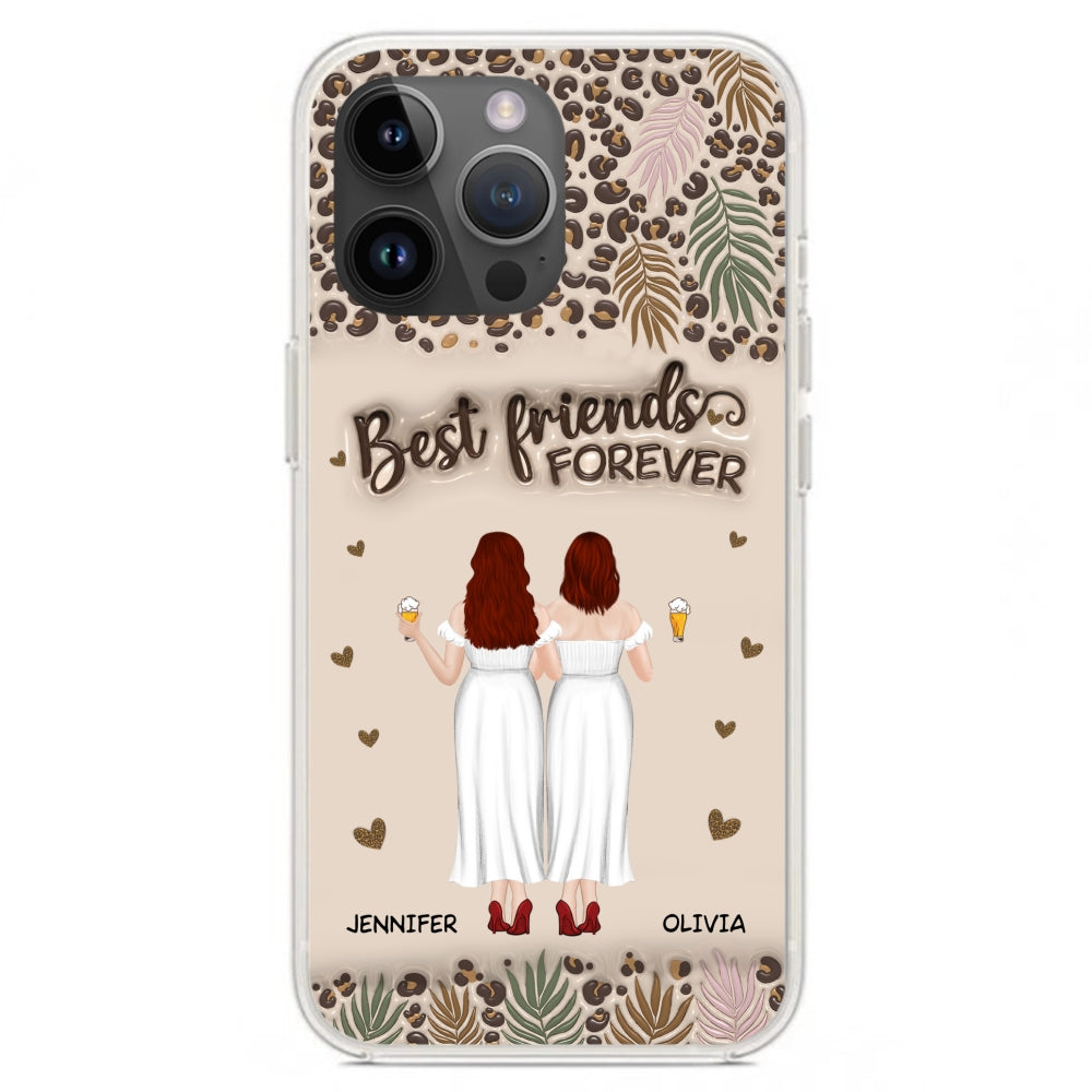 Bestie Forever - Personalized Custom 3D Inflated Effect Phone Case