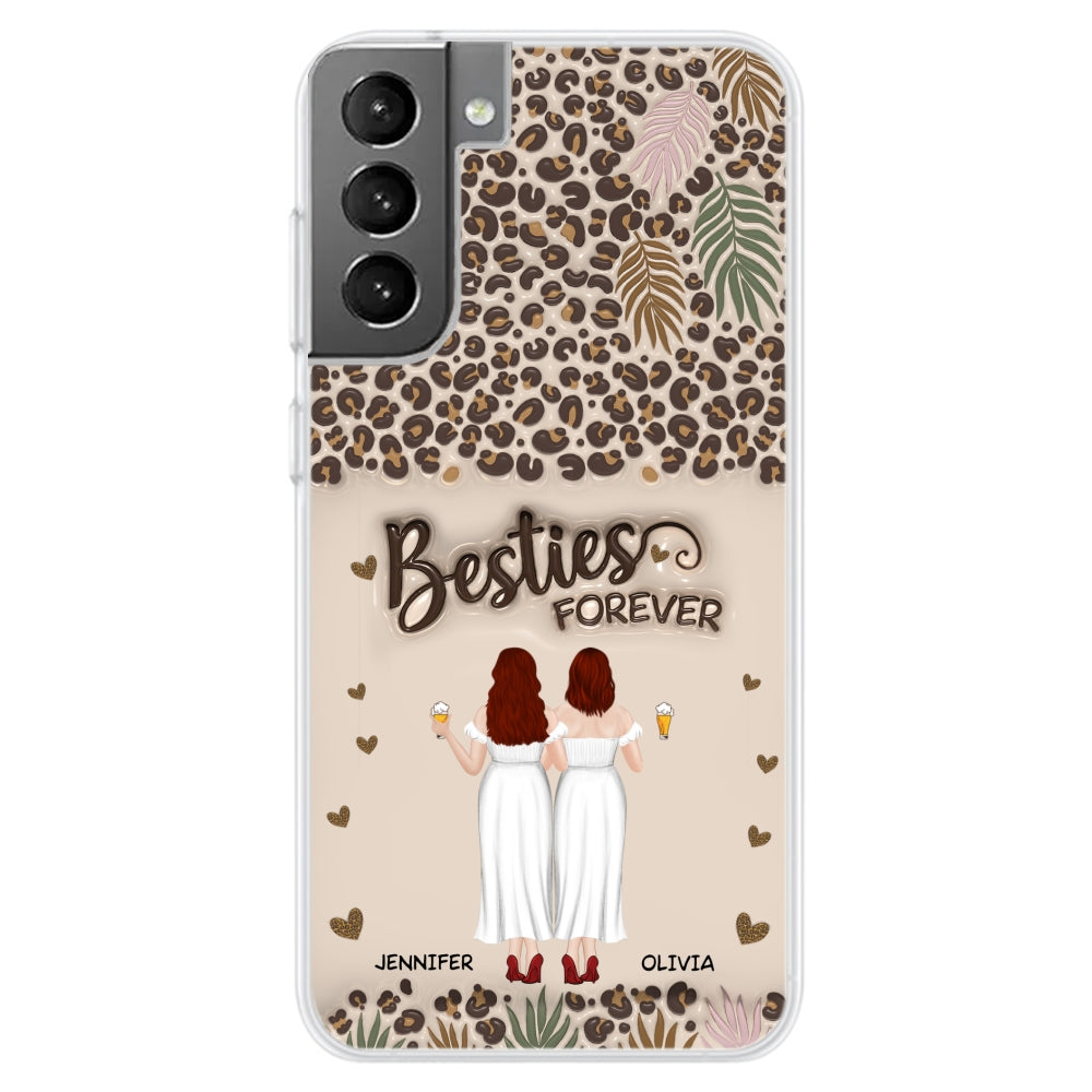 Bestie Forever - Personalized Custom 3D Inflated Effect Phone Case